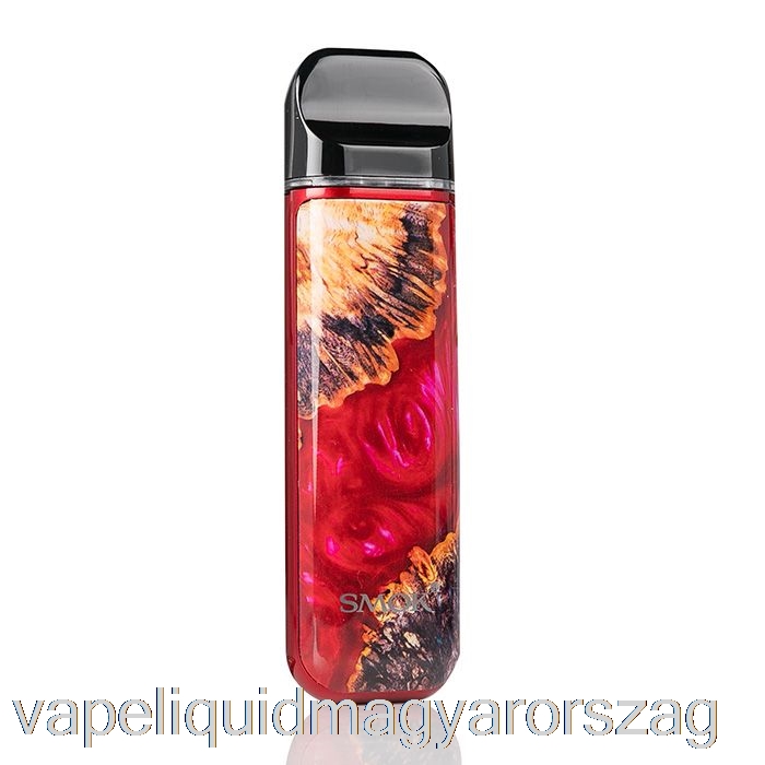 Smok Novo 2 25w Pod Rendszer Piros Stabilizáló Fa Vape E Cigi